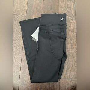 Athleta Black Leggings Sleek Full-Length Design